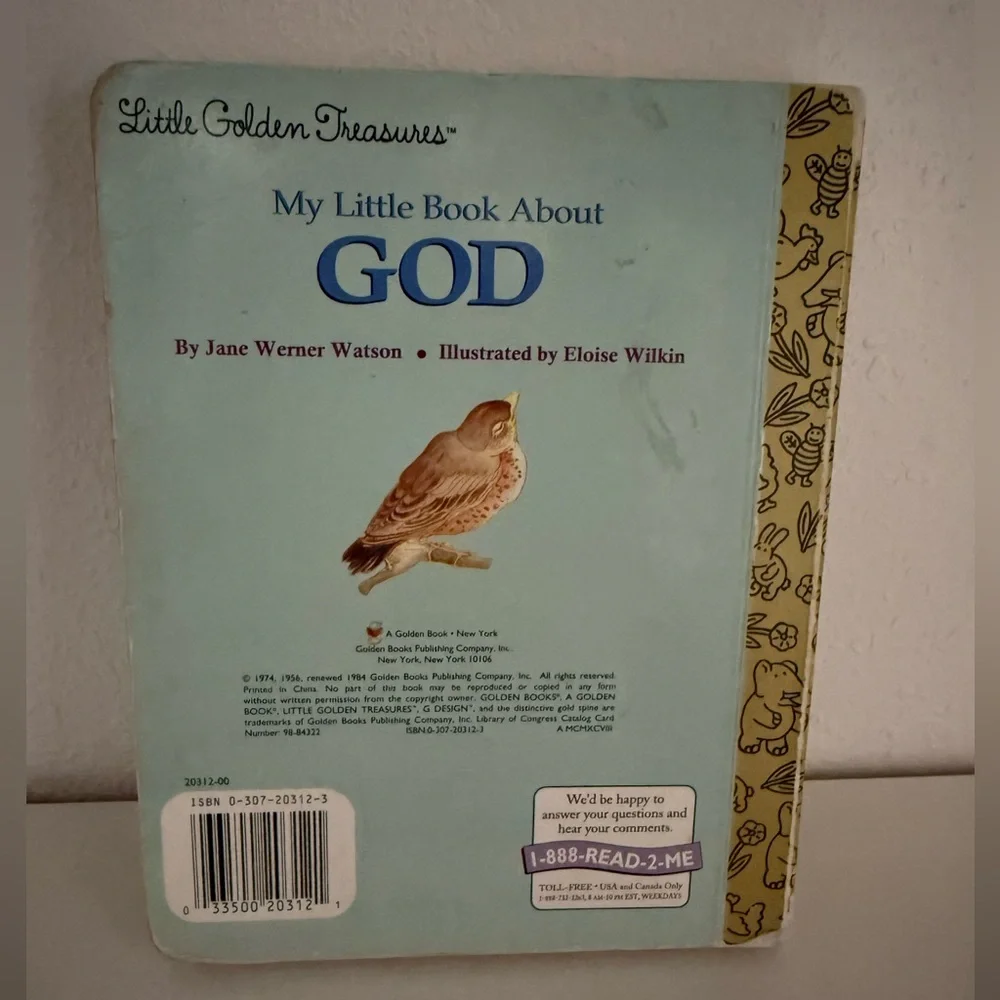 Golden Books | Children's Religious Book | Vintage Eloise Wilkin
